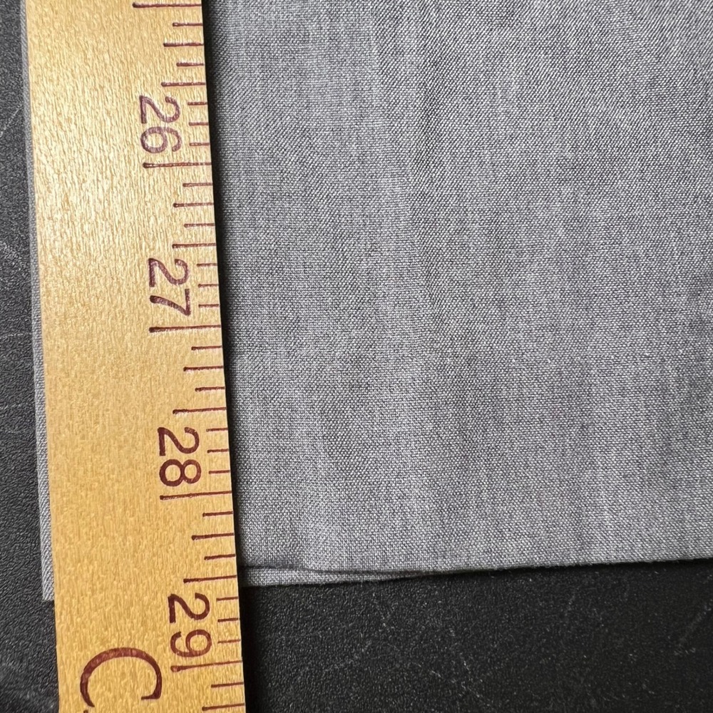 H&M Gray Wide Leg Trousers Women Size 4 Pleated High Rise 90s Minimalism Clean - Picture 10 of 10